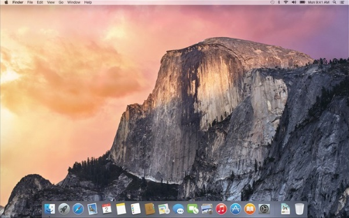 Homescreen OS Windows dan OS X(Macintosh)