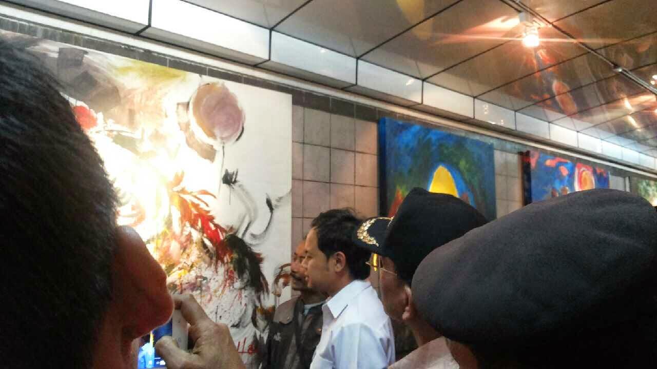 Unik! Underpass Berkonsep Galery Seni di Kota Bogor