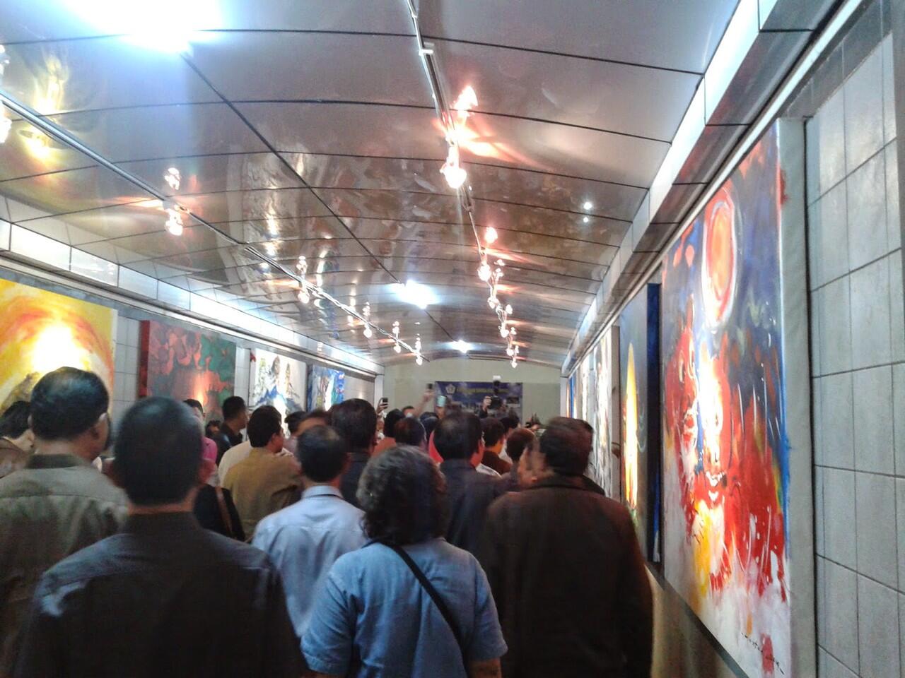 Unik! Underpass Berkonsep Galery Seni di Kota Bogor