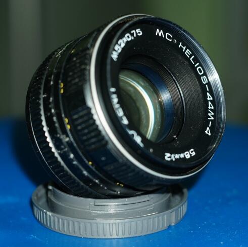 Terjual Helios 44-4 58mm f2 MC SWIRLY BOKEH Optik bersih 