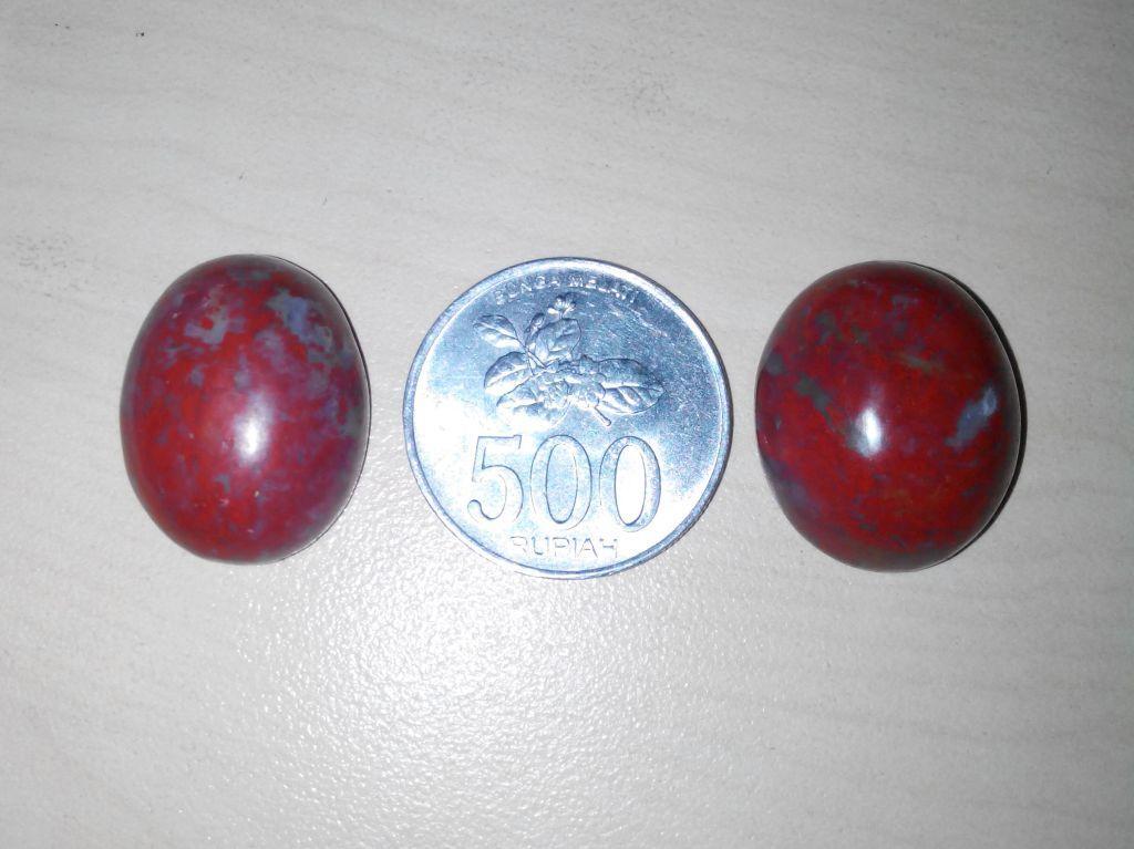 DIMAHARKAN AKIK LUMUT ATI AYAM / RED JASPER BIG SIZE
