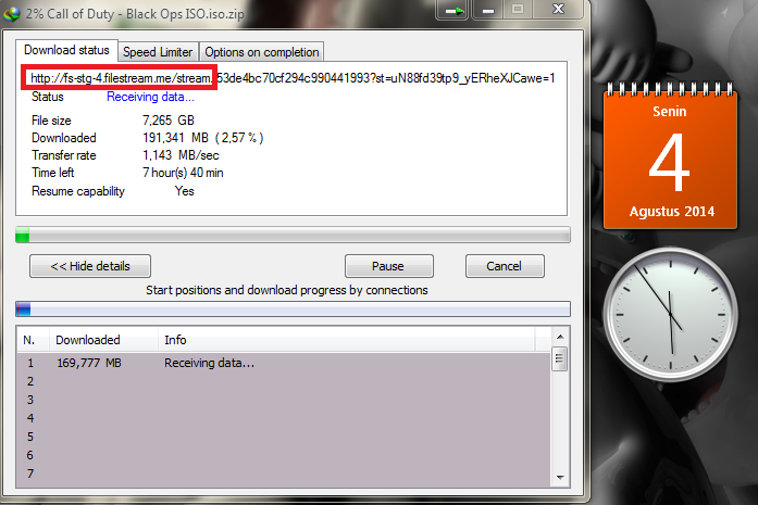 DOWNLOAD TORRENT VIA IDM MELALUI FILESTREAM