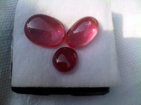 Ruby Tanzania Lot 3 Pcs