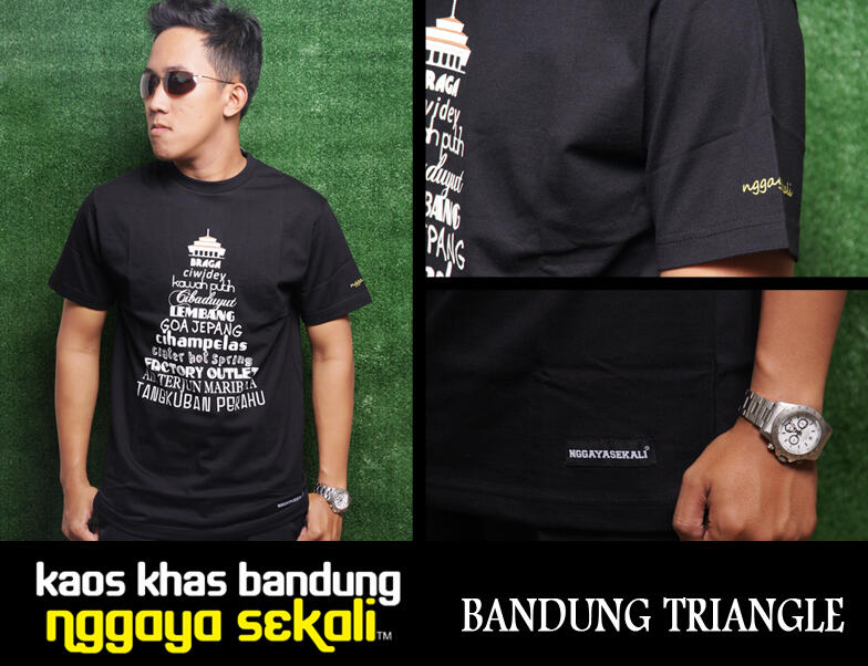 == HEBOH !!!! Kaos Khas Bandung NGGAYA SEKALI==