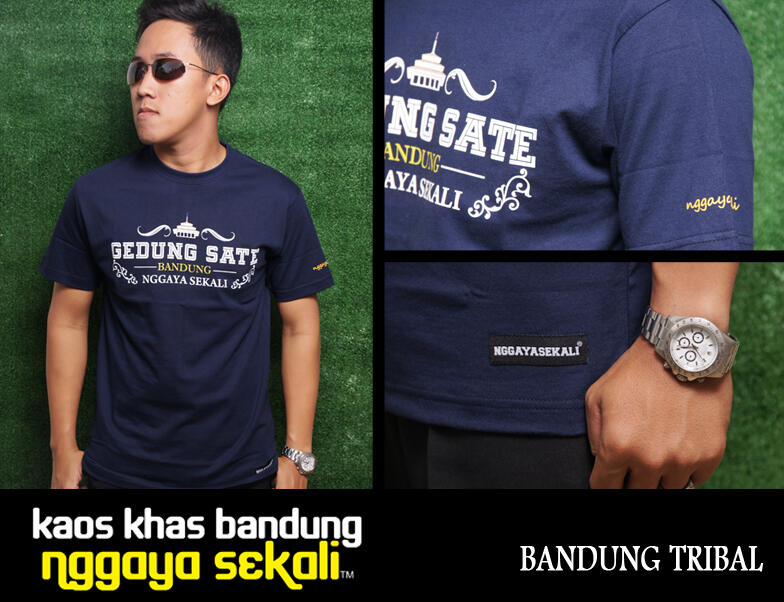 == HEBOH !!!! Kaos Khas Bandung NGGAYA SEKALI==