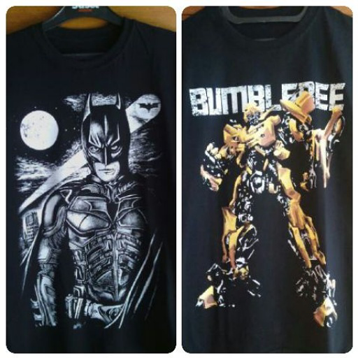 vendor sablon kaos satuan,,harga pelajar nih gan,,