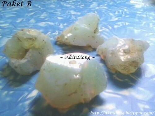 Paket Batu Bahan/Rough Barjad Api