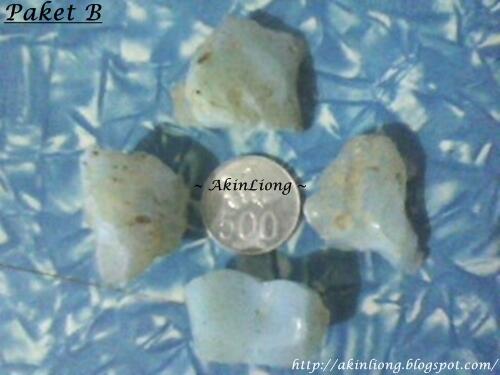 Paket Batu Bahan/Rough Barjad Api