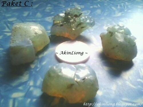 Paket Batu Bahan/Rough Barjad Api