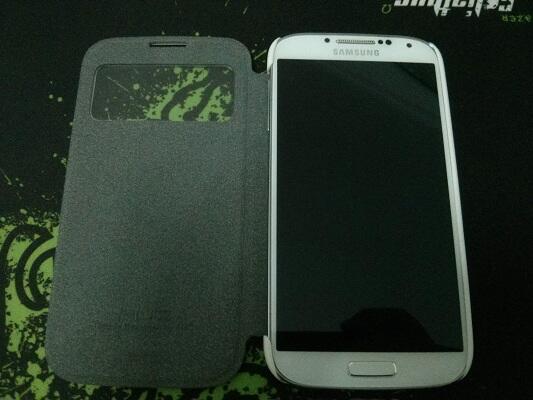 Samsung Galaxy S4 SIV warna putih (white) full set ori masih garansi SEIN 2015