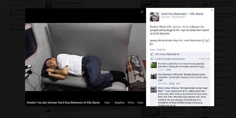 HEBOH.. Foto DIRUT PT. KAI Tersebar Luas..