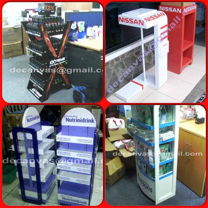 Display Acrylic Custom dari bahan Acrylic, Plywood, Segala Ukuran & bentuk