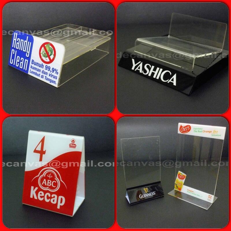Display Acrylic Custom dari bahan Acrylic, Plywood, Segala Ukuran & bentuk
