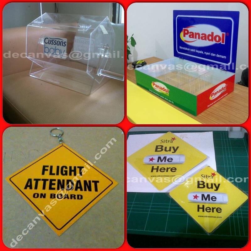 Display Acrylic Custom dari bahan Acrylic, Plywood, Segala Ukuran & bentuk