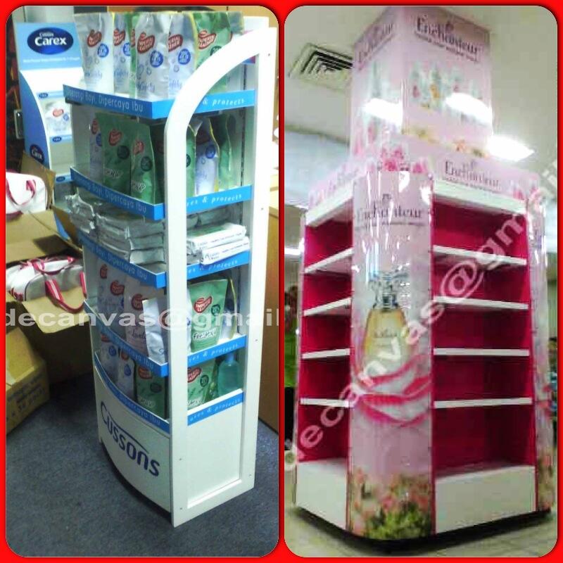 Display Acrylic Custom dari bahan Acrylic, Plywood, Segala Ukuran & bentuk