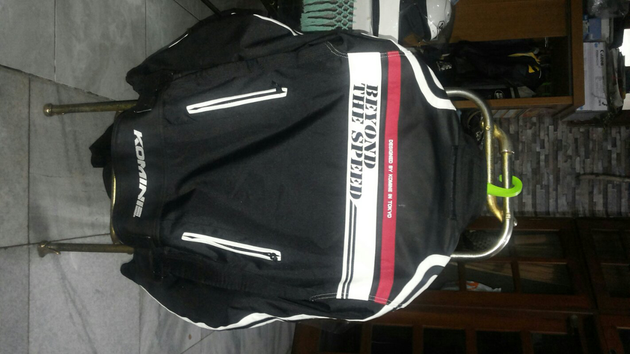 Terjual Jaket Riding Komine Like New!  KASKUS