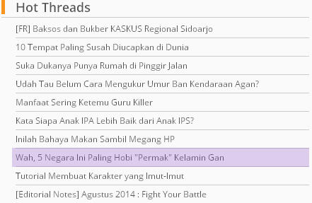 Lima Negara Ini Lelakinya Hobi &quot;Permak&quot; Kelamin