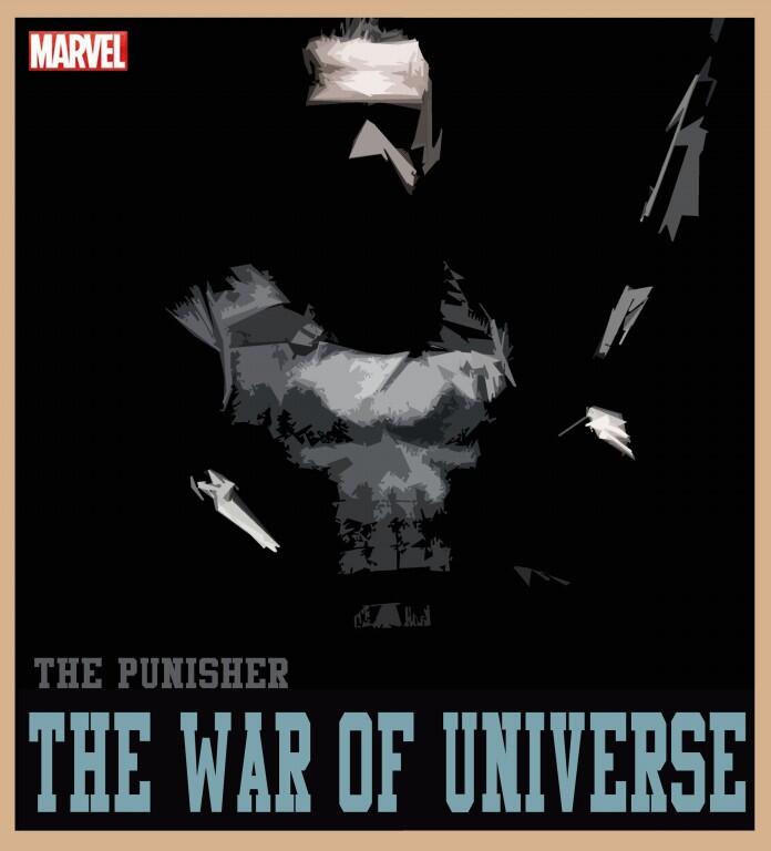 POSTER MARVEL : THE WAR OF UNIVERSE (Imajinasi Ane gan)