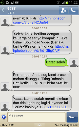 Pulsa disedot oleh 9577 (021 5890 8230)