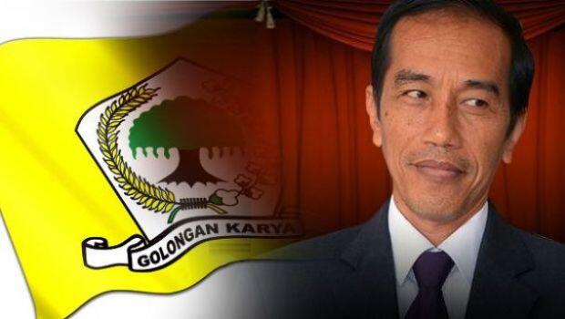 Jokowi, Tolak Golkar Masuk Koalisi