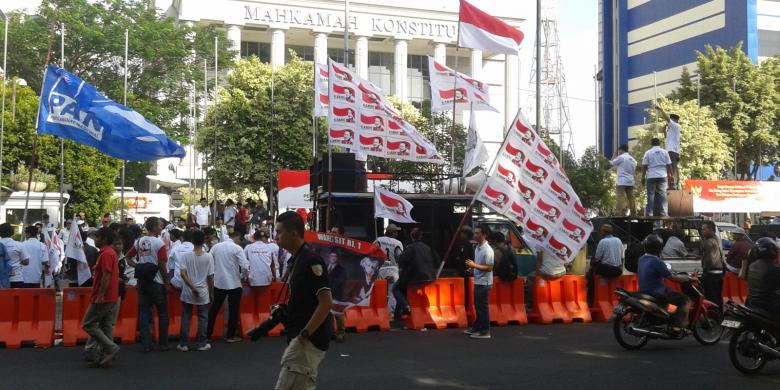 Massa Prabowo-Hatta Akan "Longmarch" ke DPR Usai Sidang MK