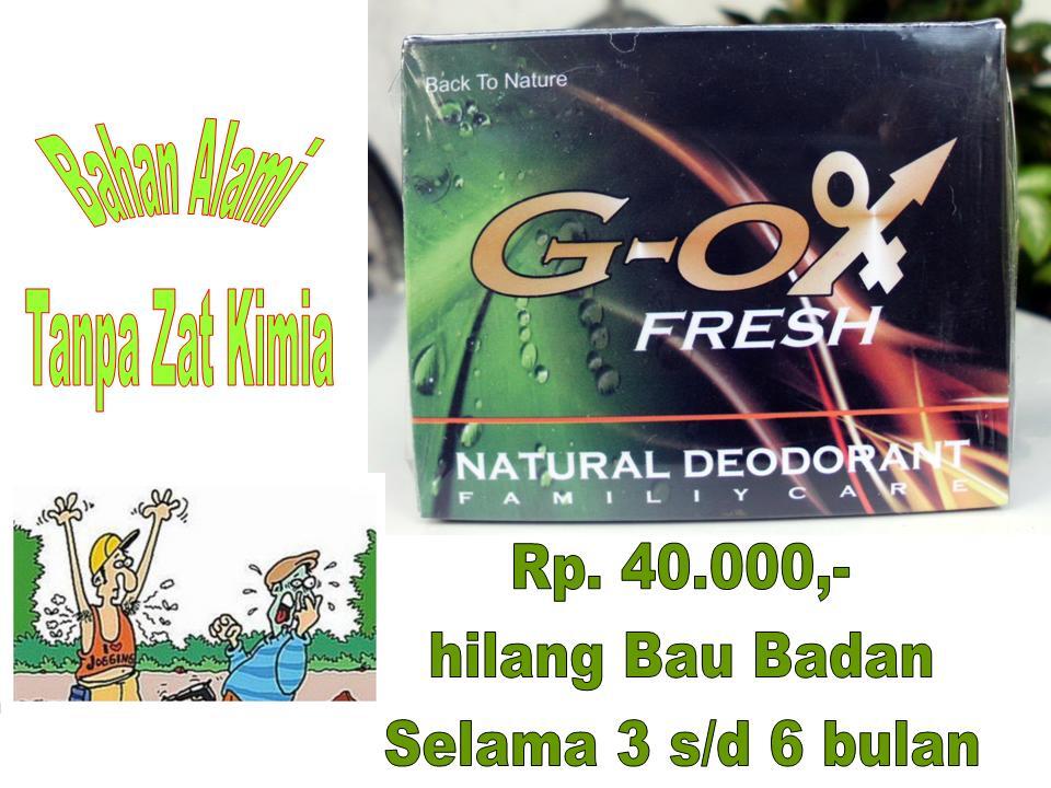 hilangkan Bau Badan secara Instan..DIJAMIN