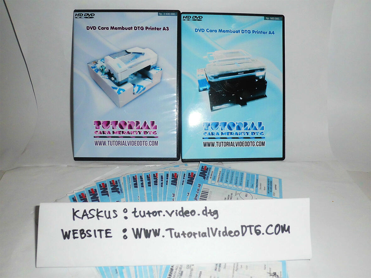 Cara Merakit DTG Printer A3