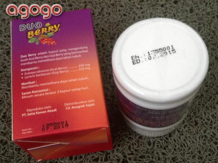 Duo Berry Original (pemutih + pelangsing)