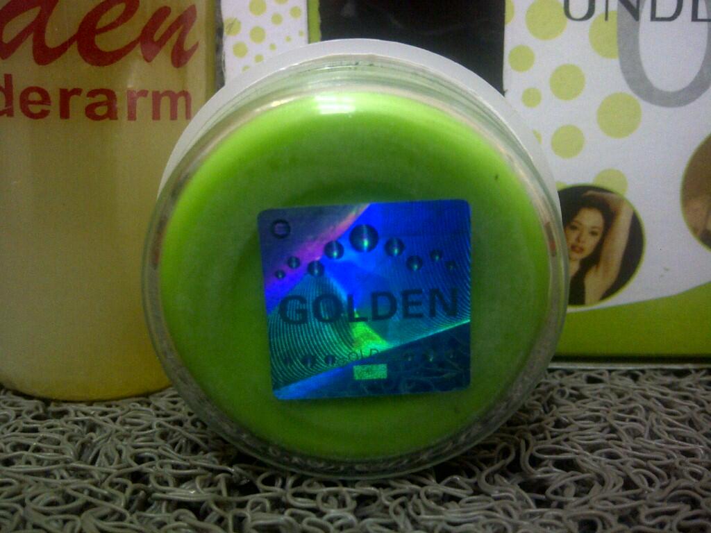 Golden Underarm 6 days (Pemutih Ketiak & Selangkangan) Original