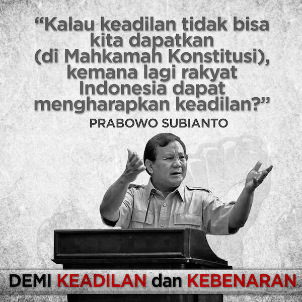 MK Harus Independent Untuk Kebenaran!