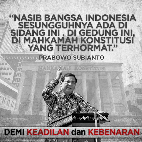 MK Harus Independent Untuk Kebenaran!