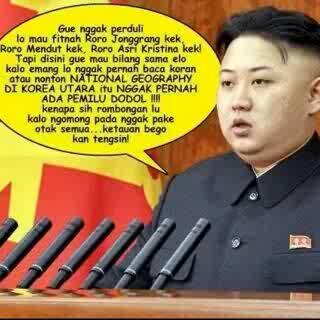 (celaka Gan) Kim Jong Un Mengarahkan Rudal Nuklirnya ke NKRI
