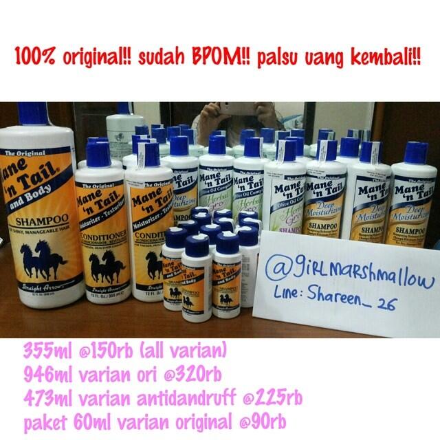 Shampo Mane N Tail Murah