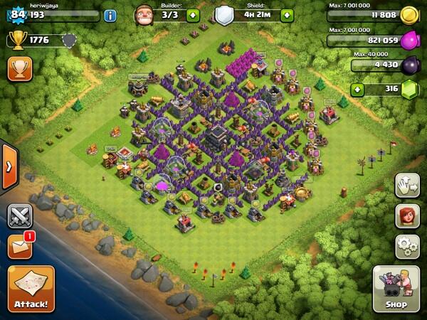 clash of clan level 84 COD surabaya