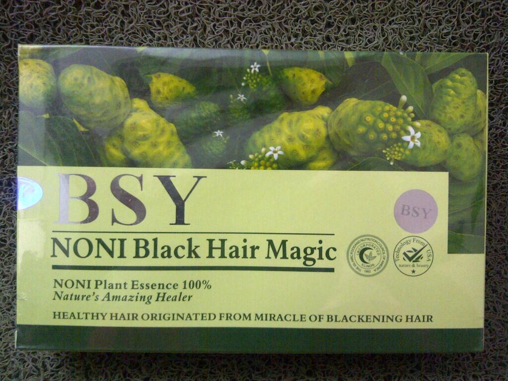 BSY Black Hair Magic (Shampo Noni) Original