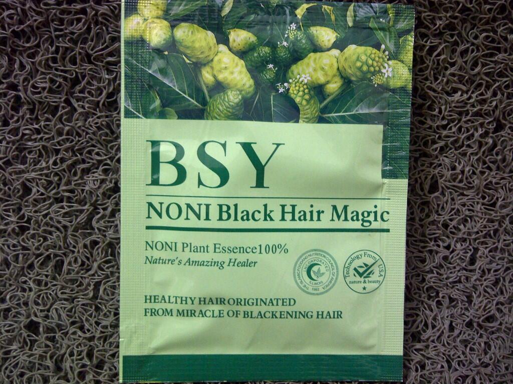BSY Black Hair Magic (Shampo Noni) Original