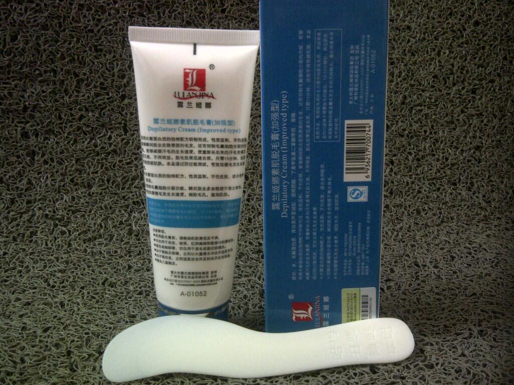 Depilatory Cream Lulanjina (perontok bulu)