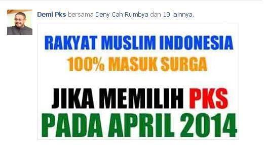 &#91;CALON HT&#93; PKS = Partai Kebaikan Sejati! Partai Ku Selamanya!