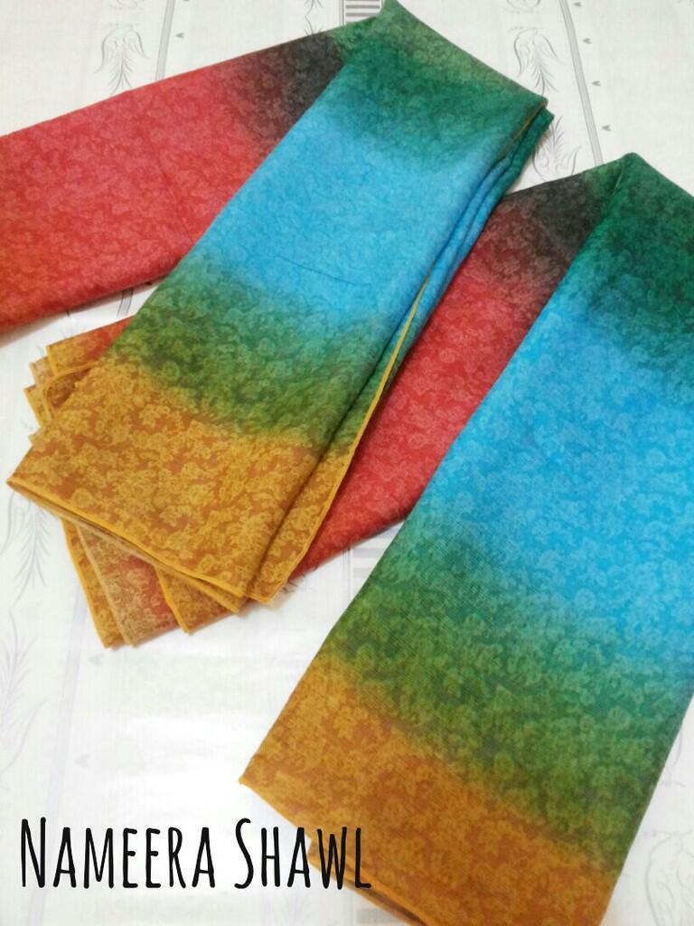 WTS PASHMINA / LONG SHAWL /PERSEGI SPECIALIST COTTON SILK KOREA MURAH