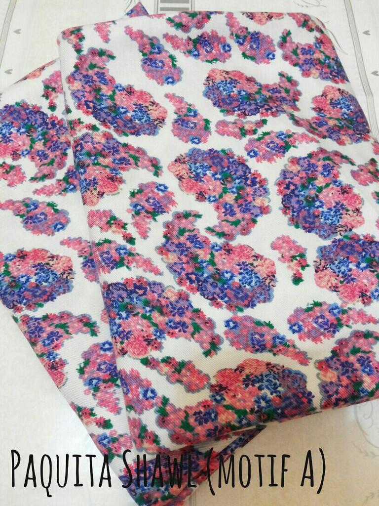 WTS PASHMINA / LONG SHAWL /PERSEGI SPECIALIST COTTON SILK KOREA MURAH