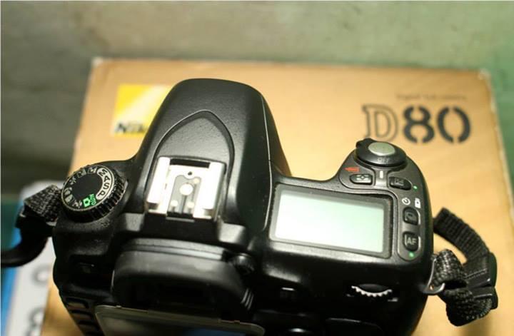 DIJUAL NIKON D80 &amp; LENSA NIKON AF 18-55mm (Komplit BOX)