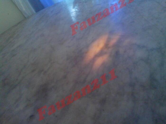 Meja Marmer Bundar Antik