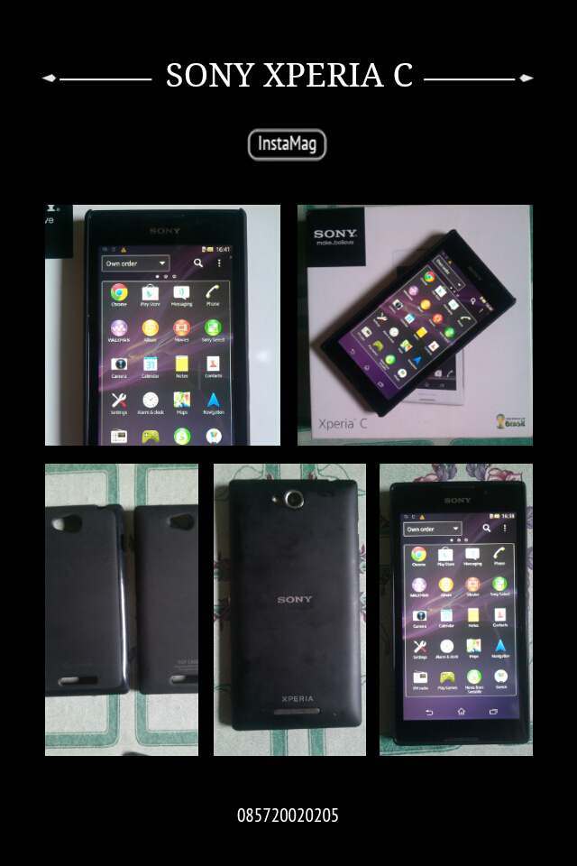 JUAL BU..SONY XPERIA C 2305 FULLSET GARANSI COD BANDUNG