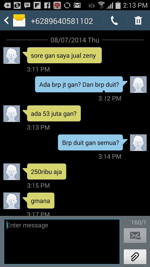 PENIPU GAN! Rek BCA: 857-506-4945 / 8575064945 AN: Muhammad Gazali