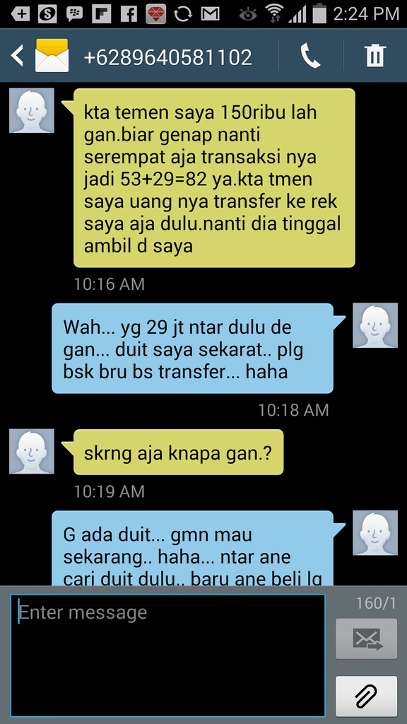 PENIPU GAN! Rek BCA: 857-506-4945 / 8575064945 AN: Muhammad Gazali
