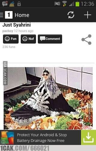 Meme jubah mewah syahrini