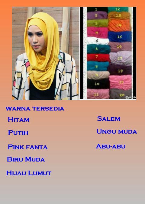 HARGA TERDAHSYAT KERUDUNG LONG HANA