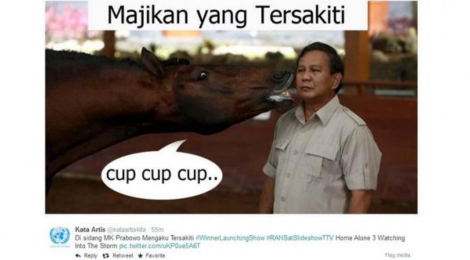 SAKIT HATI nya Prabowo Jadi Perbincangan Tweeple 