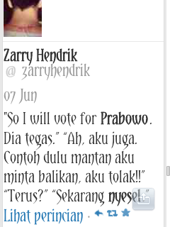 Pengguna Tuiter yang jadi korban karena memihak prabowo - hatta (Silalkan ditambah)