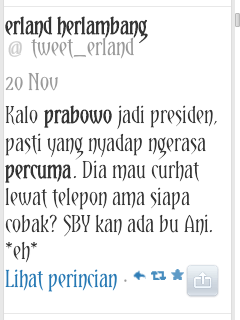 Pengguna Tuiter yang jadi korban karena memihak prabowo - hatta (Silalkan ditambah)
